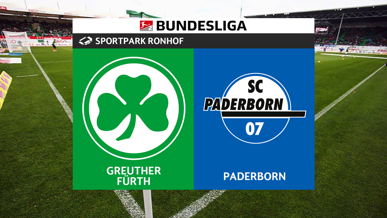 Greuther Fürth vs Paderborn poster
