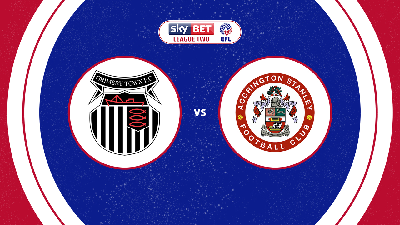 Grimsby Town vs Accrington Stanley poster