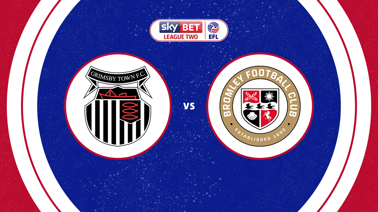 Grimsby Town vs Bromley poster