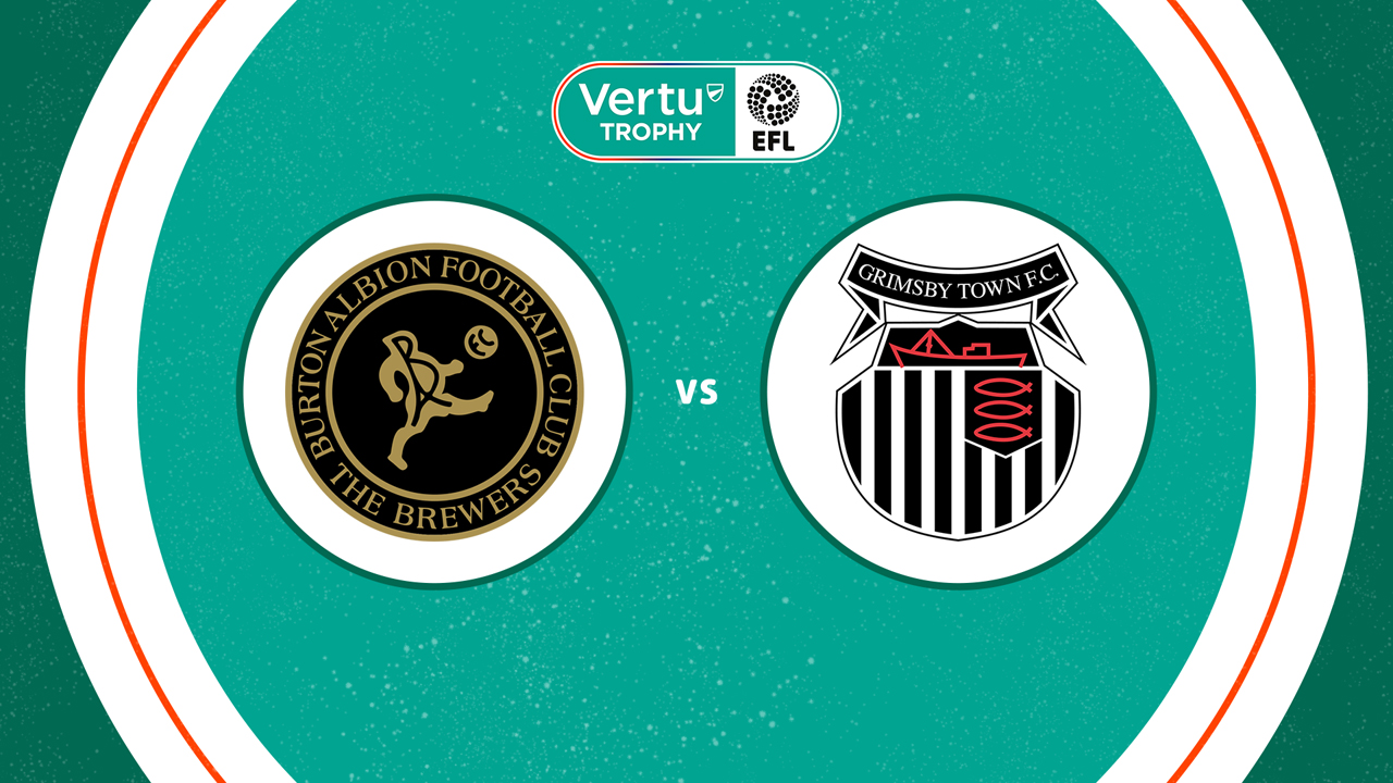 Grimsby Town vs Burton Albion poster