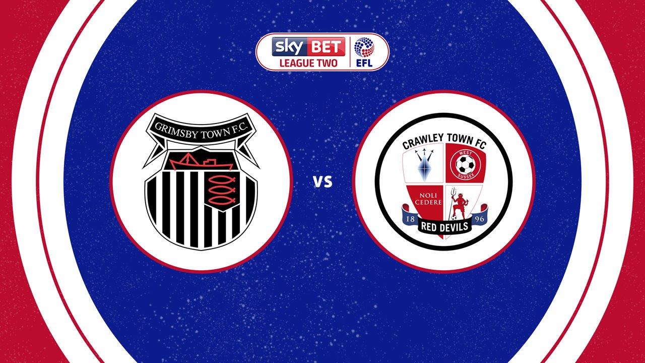 Grimsby Town vs Crawley Town poster