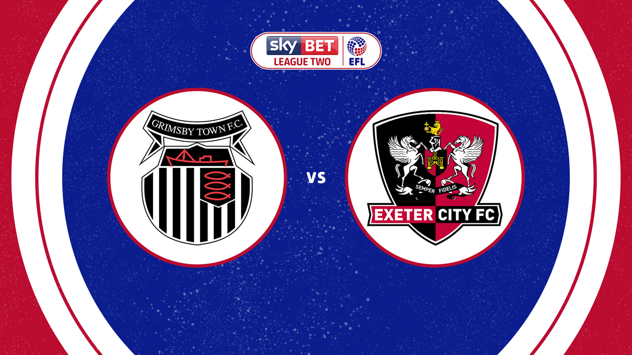 Grimsby Town vs Exeter City poster