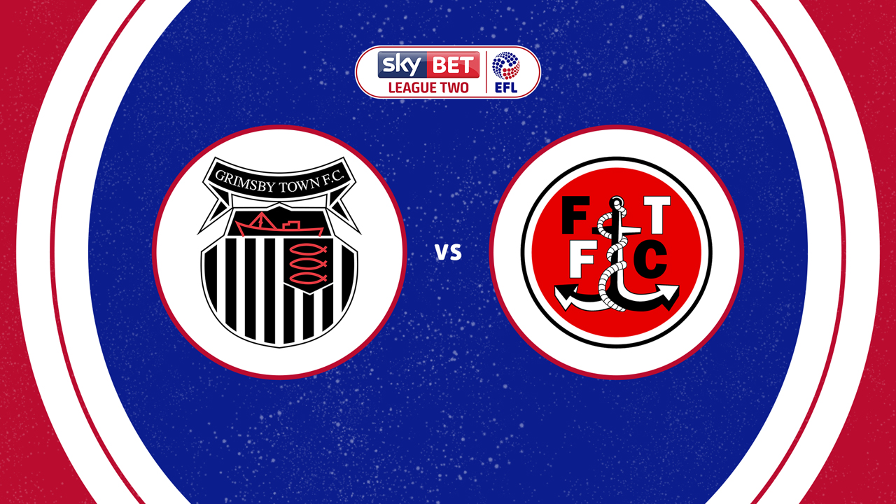 Grimsby Town vs Fleetwood Town poster
