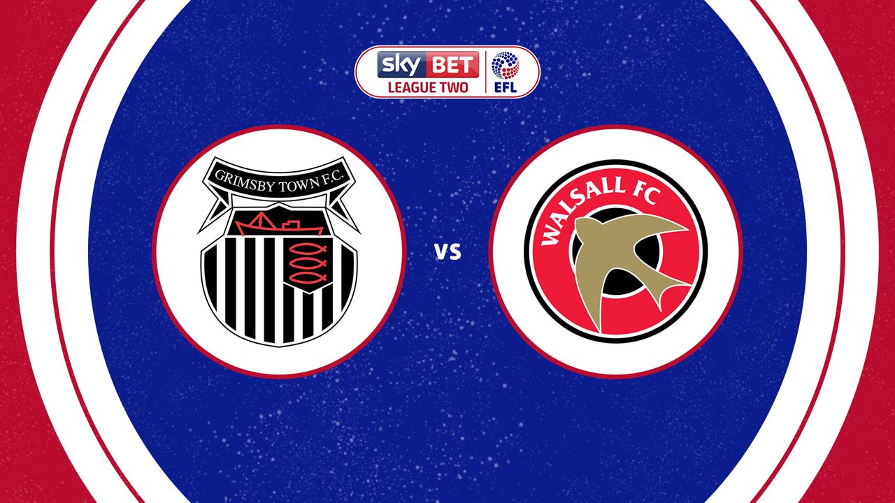 Grimsby Town vs Walsall poster