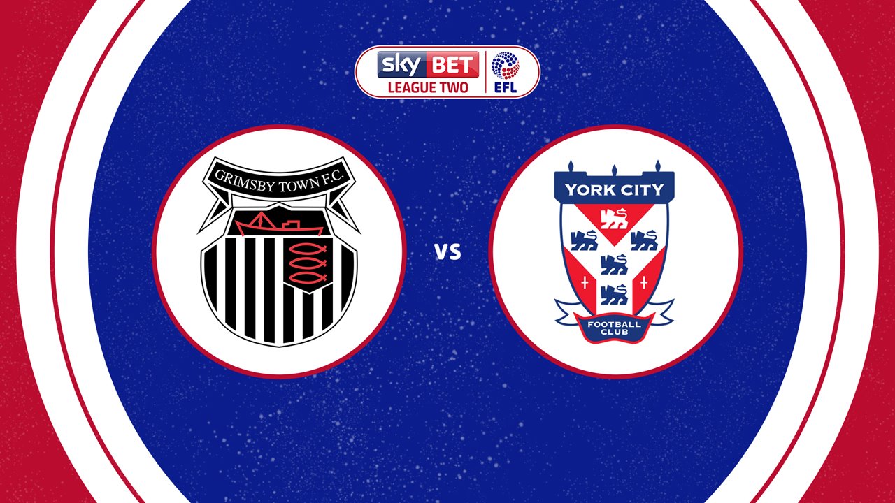 Grimsby Town vs York City poster