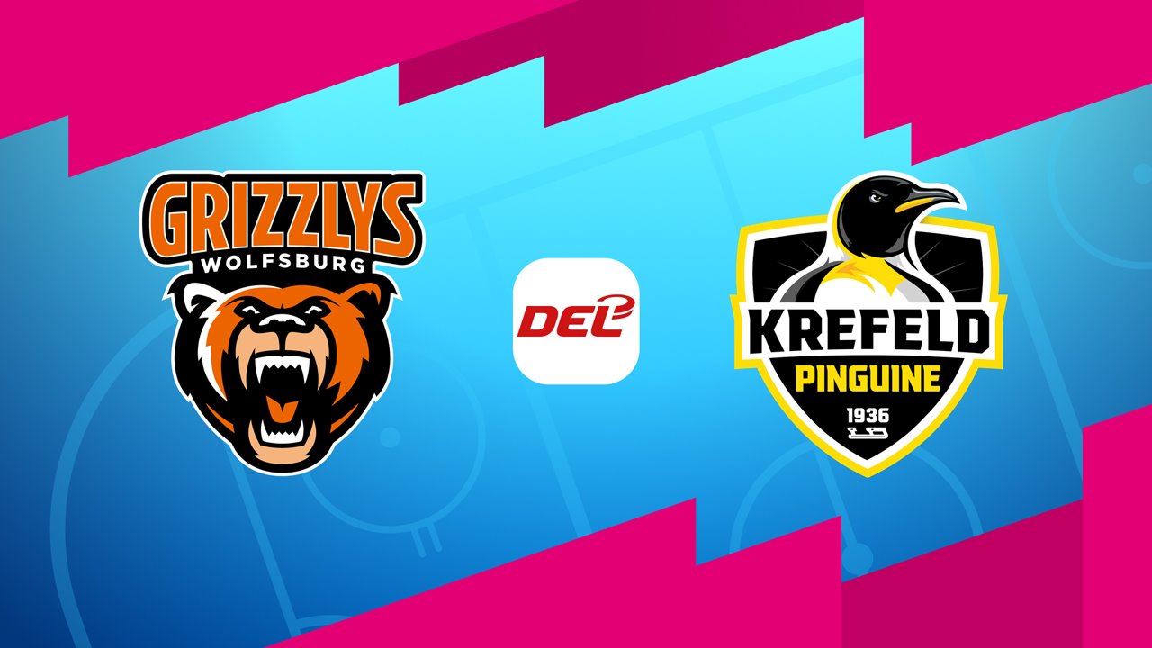 Grizzlys Wolfsburg vs Krefeld Pinguine poster
