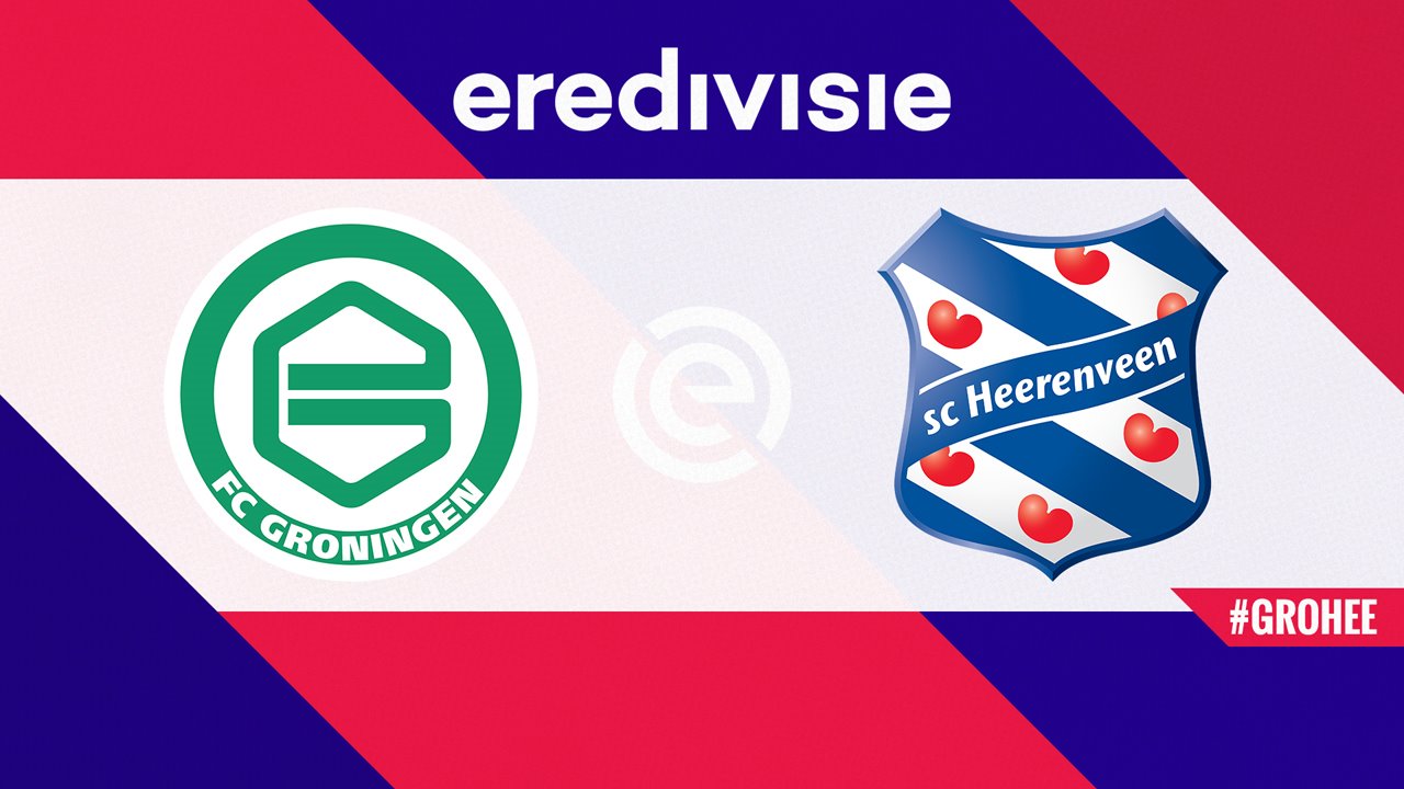 Groningen vs Heerenveen poster