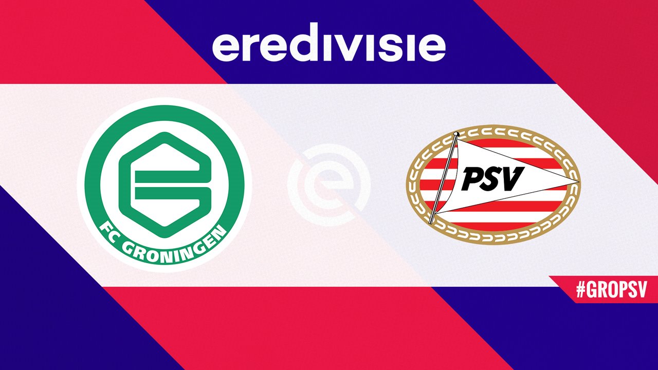 Groningen vs PSV Eindhoven poster