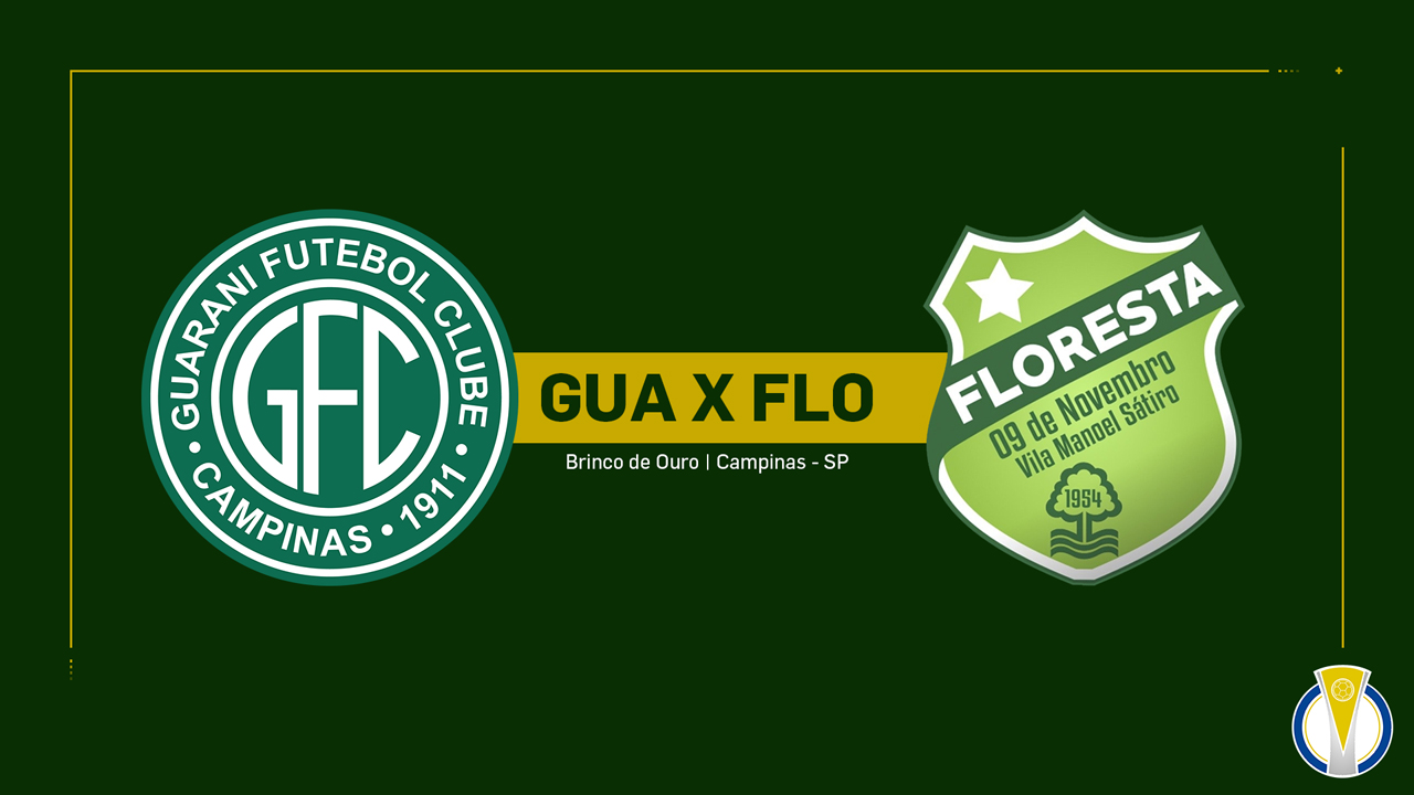 Guarani vs Floresta poster