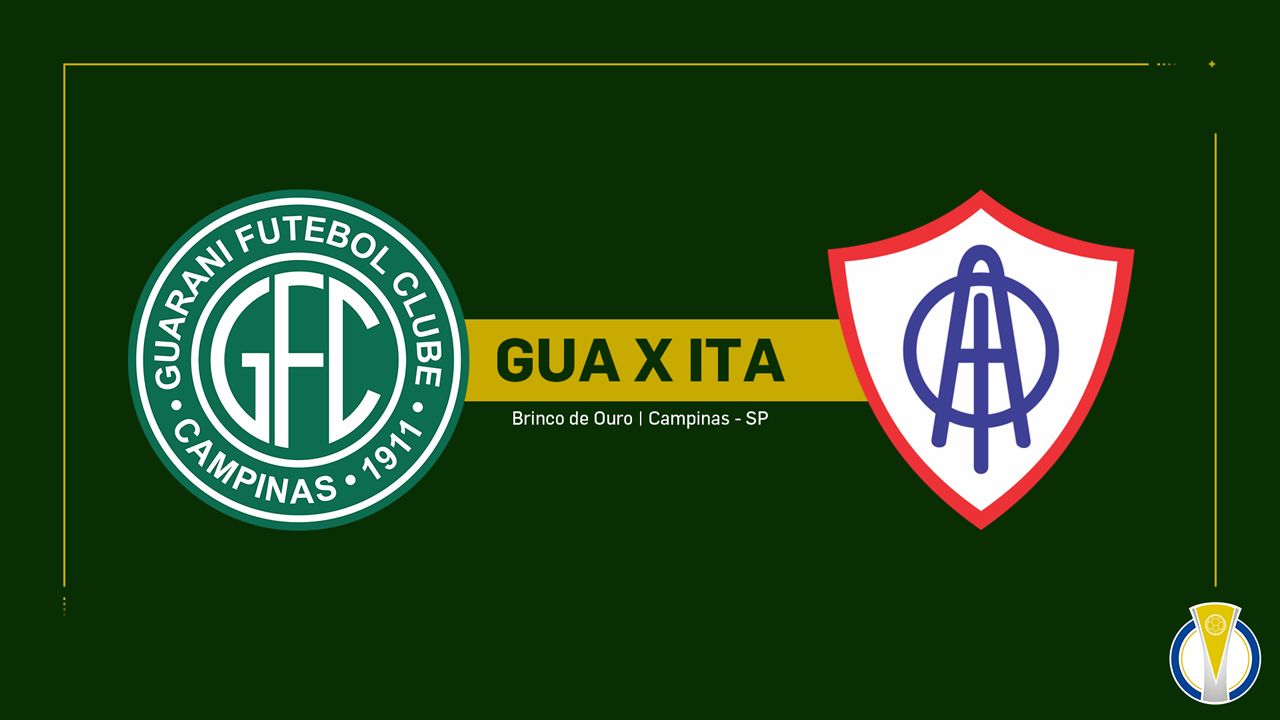 Guarani vs Itabaiana poster