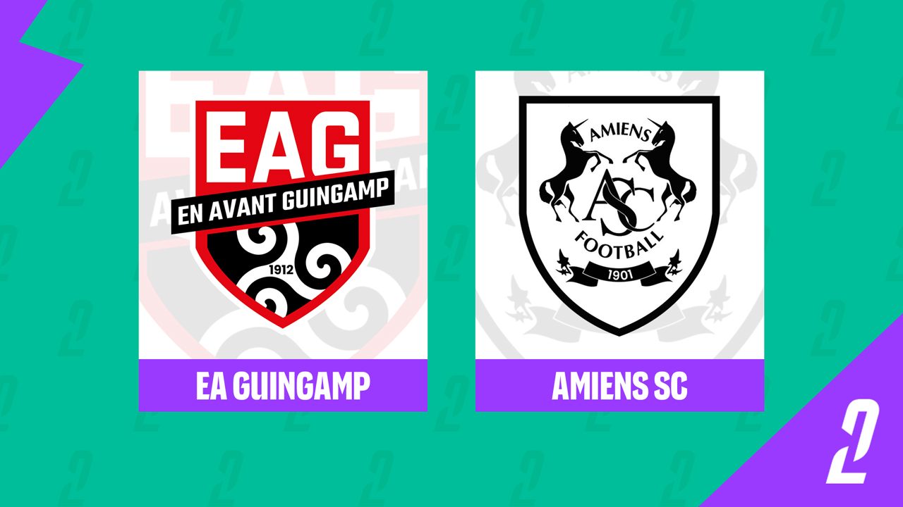 Guingamp vs Amiens poster