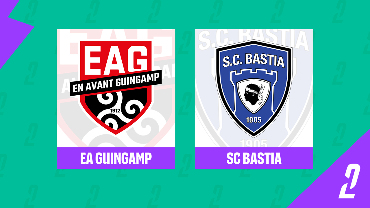 Guingamp vs Bastia poster