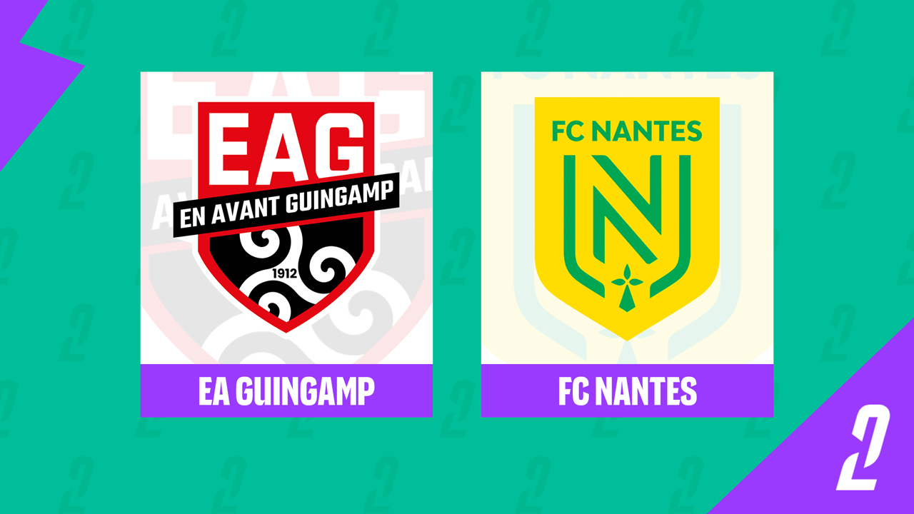 Guingamp vs Nantes poster