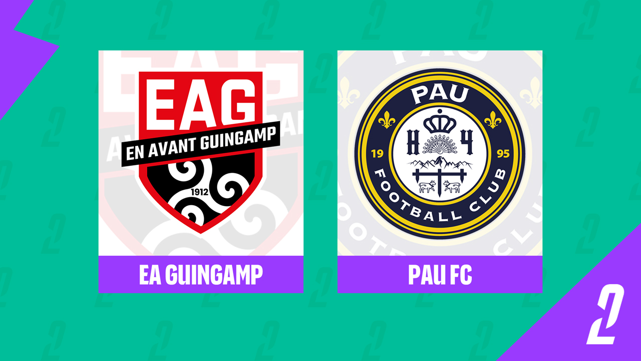 Guingamp vs Pau poster
