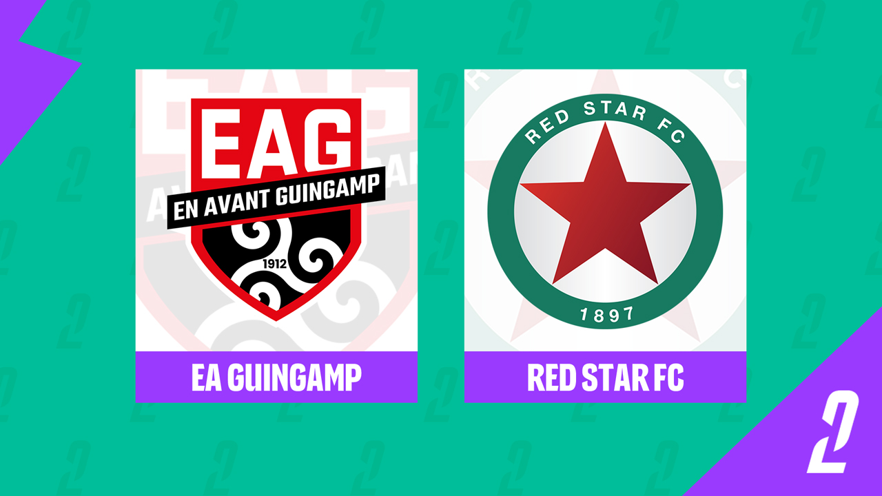 Guingamp vs Red Star poster
