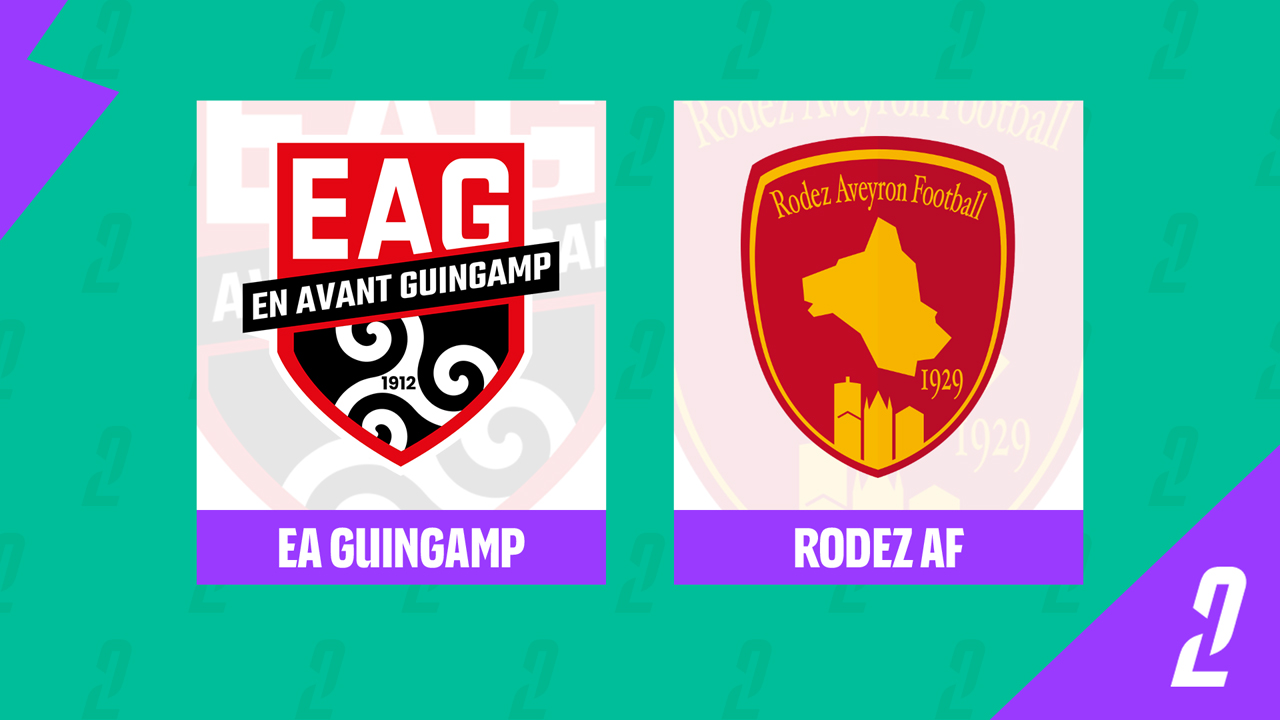 Guingamp vs Rodez AF poster