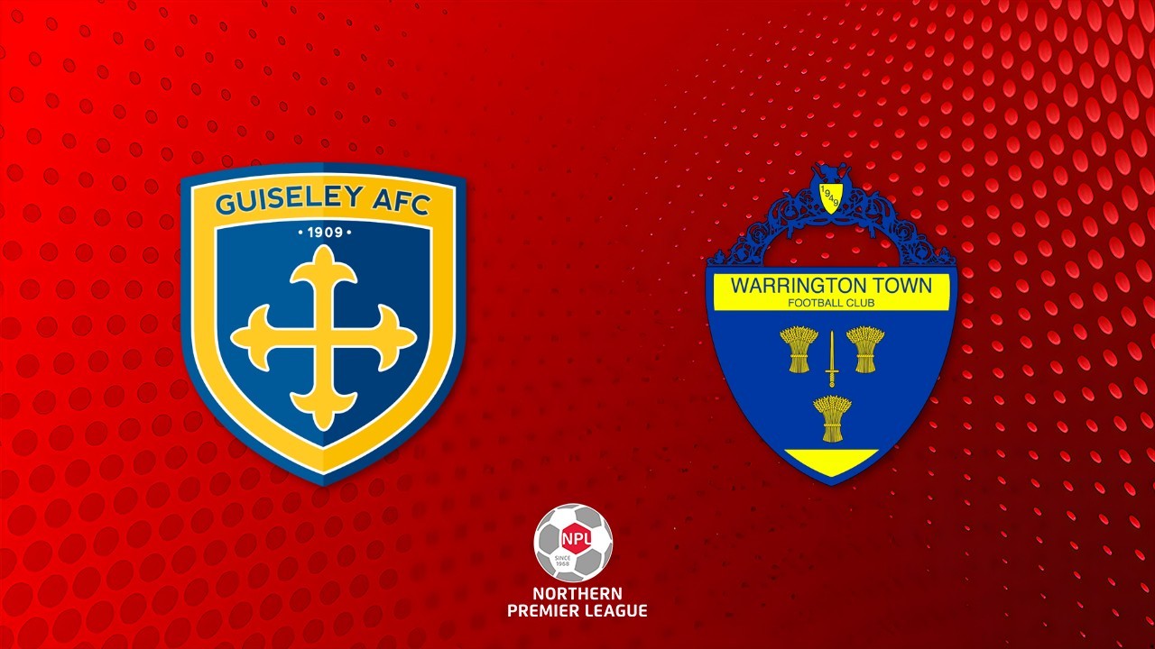 Guiseley vs Warrington Town poster