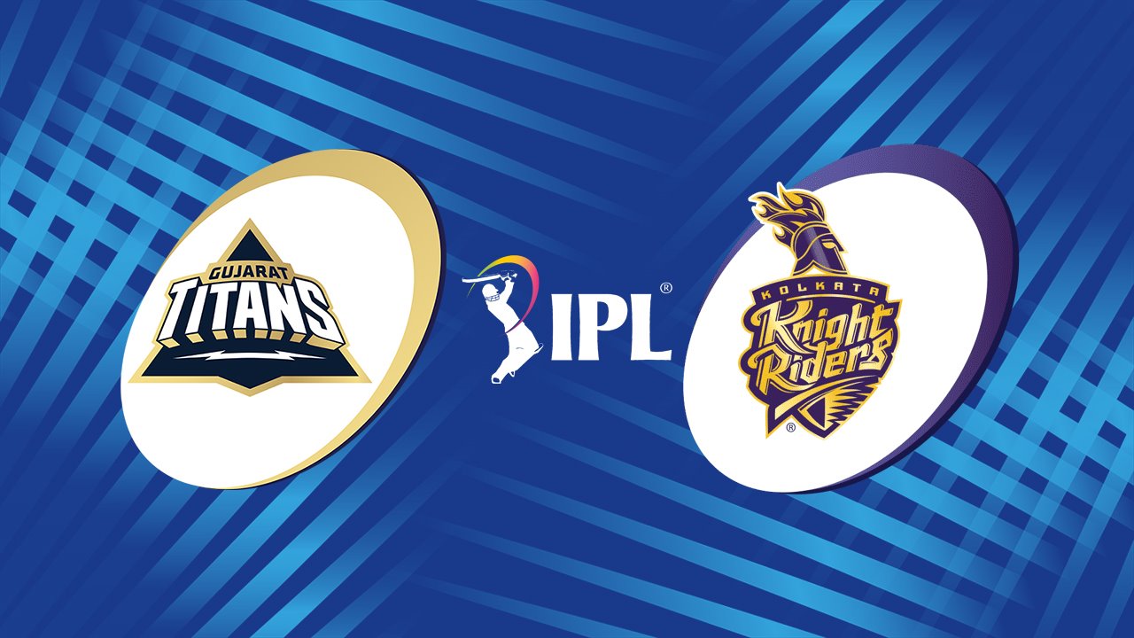 Gujarat Titans vs Kolkata Knight Riders poster