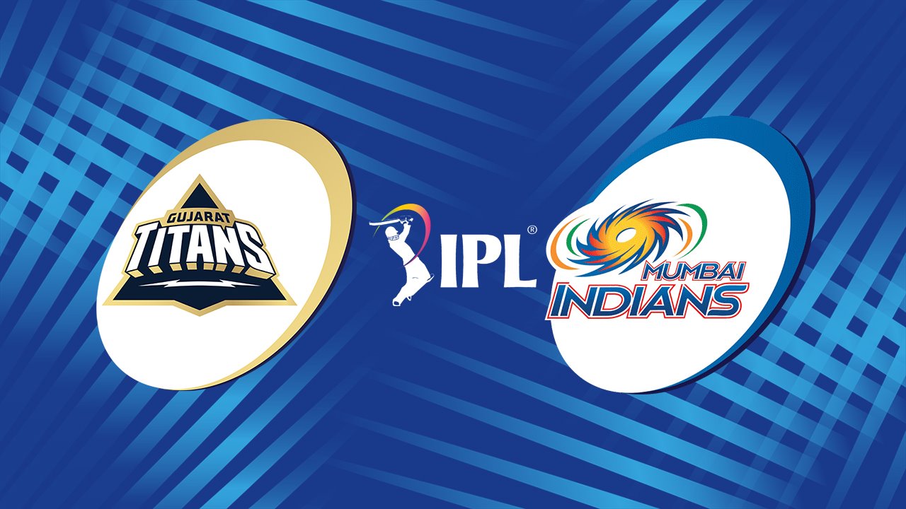 Gujarat Titans vs Mumbai Indians poster