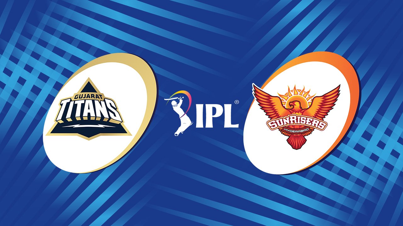 Gujarat Titans vs Sunrisers Hyderabad poster