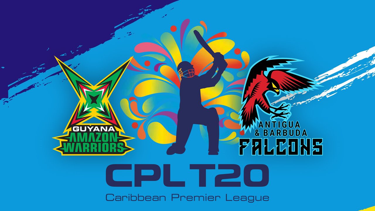 Guyana Amazon Warriors vs Antigua and Barbuda Falcons poster