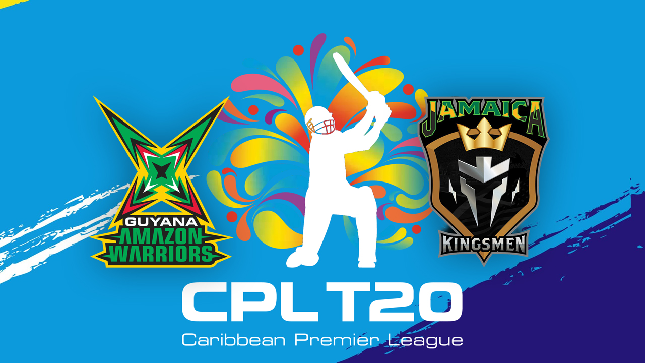 Guyana Amazon Warriors vs Jamaica Kingsmen poster