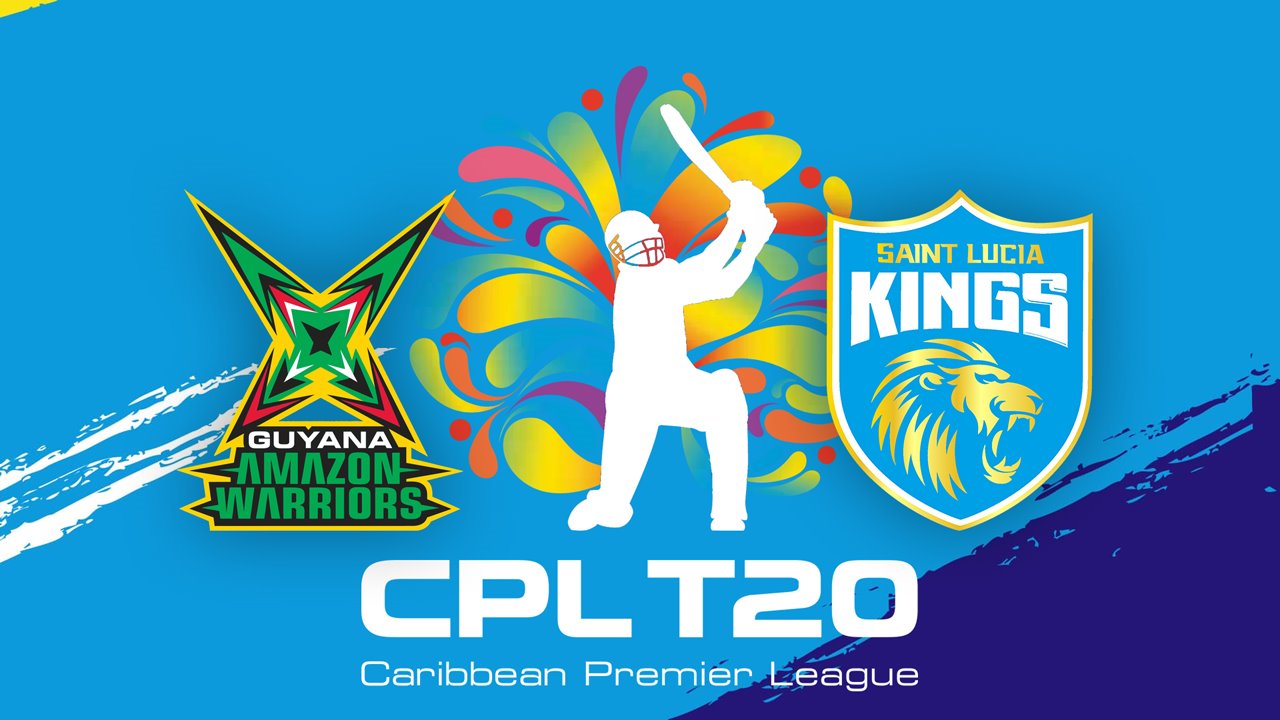 Guyana Amazon Warriors vs Saint Lucia Kings poster