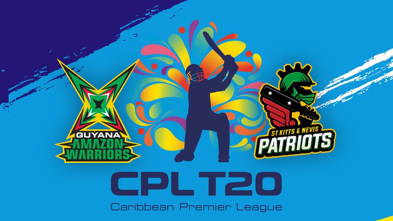 Guyana Amazon Warriors vs St Kitts and Nevis Patriots poster