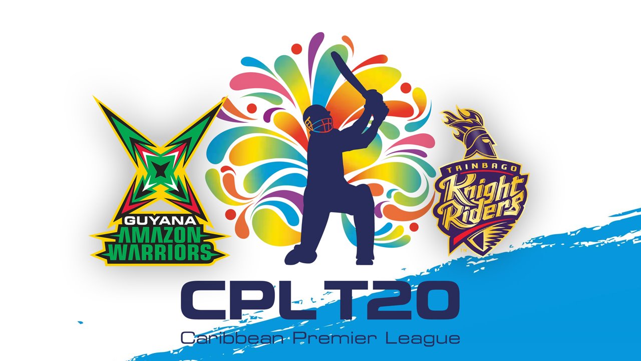Guyana Amazon Warriors vs Trinbago Knight Riders poster
