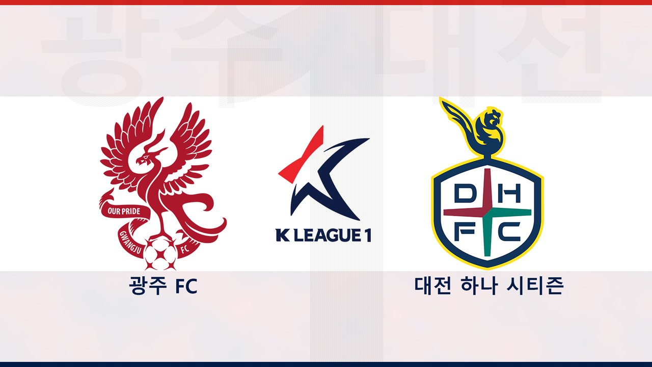 Gwangju FC vs Daejeon Hana Citizen poster