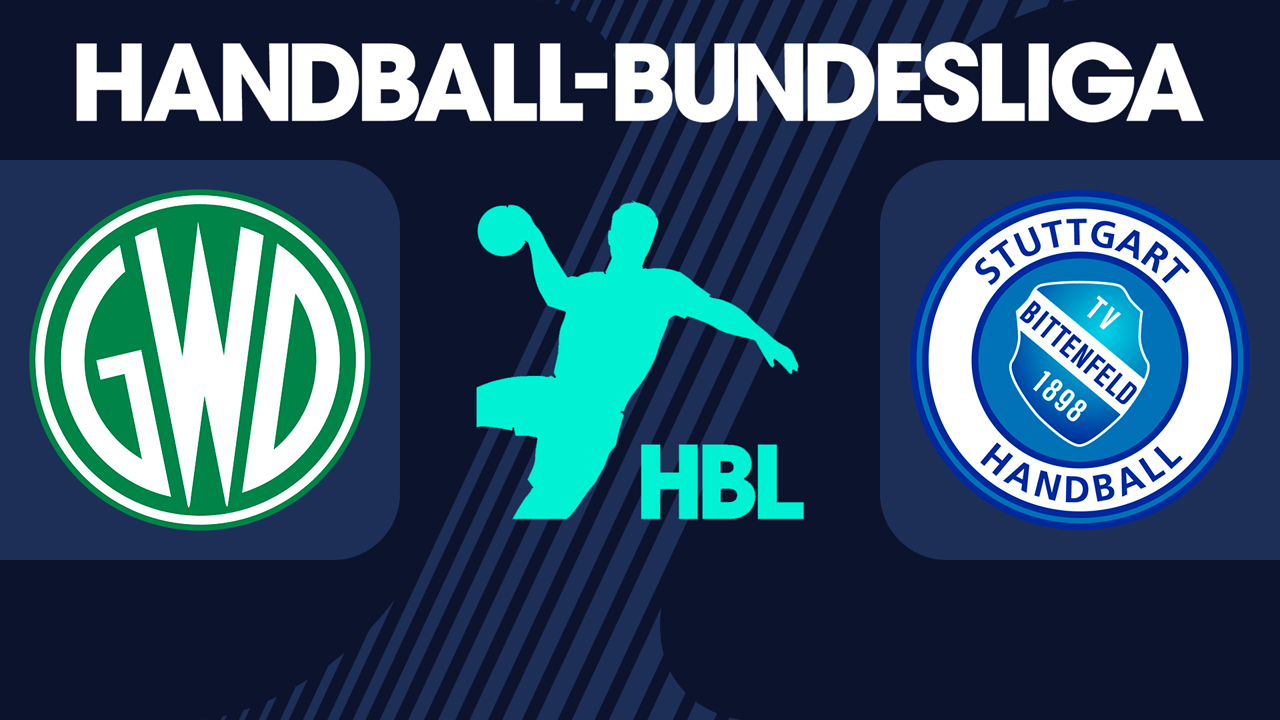 GWD Minden vs TVB 1898 Stuttgart poster