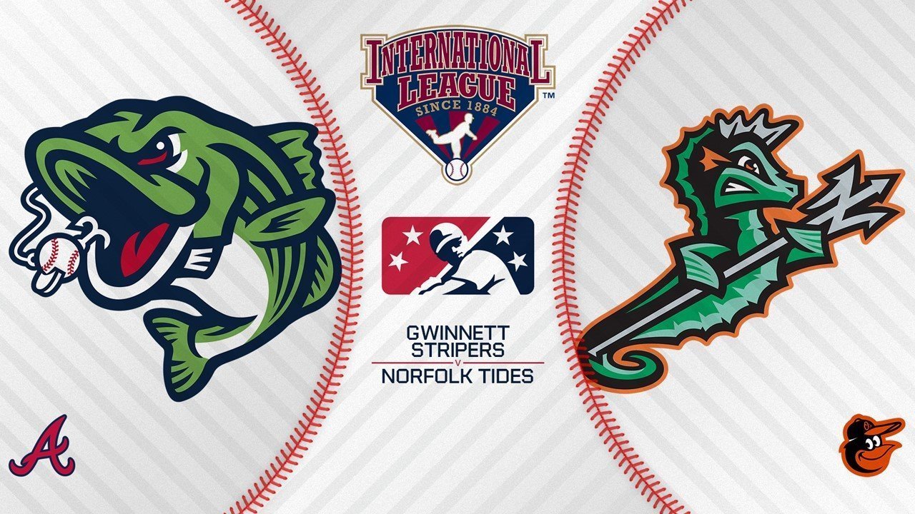 Gwinnett Stripers vs Norfolk Tides poster