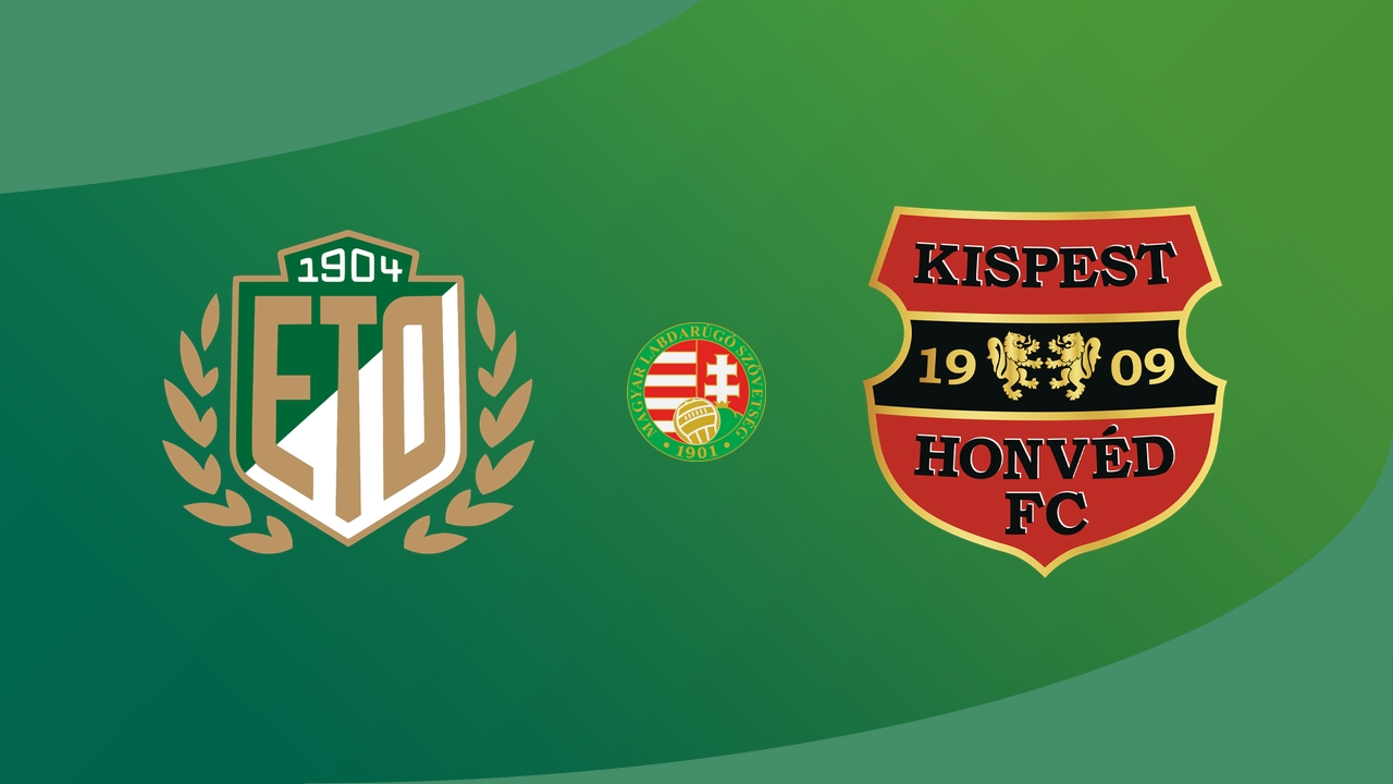Győri ETO vs Budapest Honvéd poster