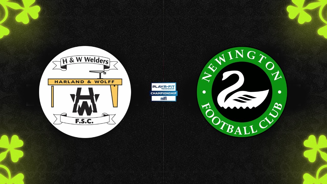 H and W Welders vs Newington poster