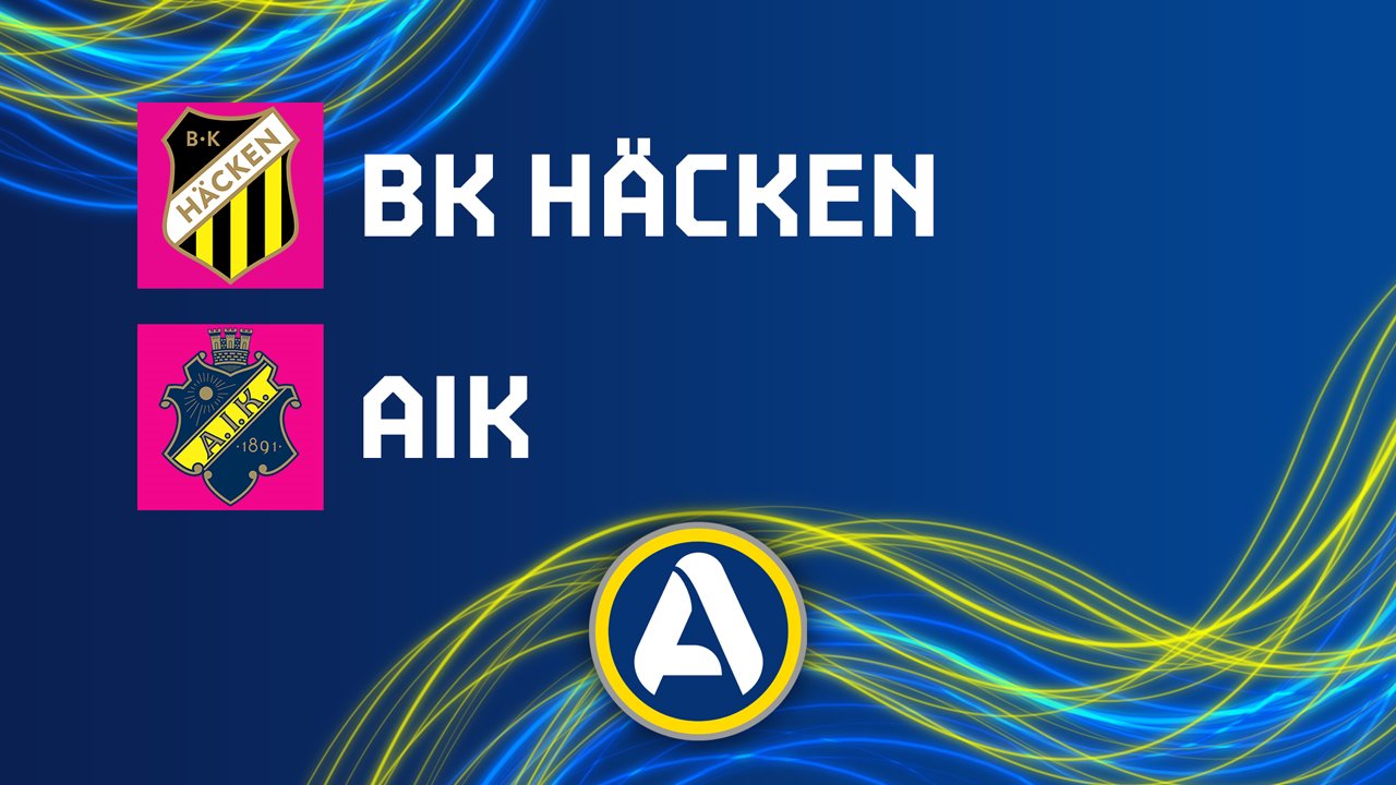 Häcken vs AIK poster