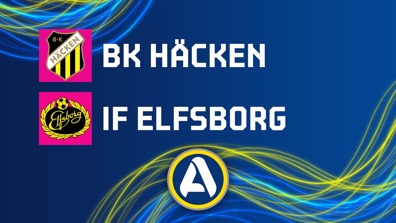 Häcken vs Elfsborg poster