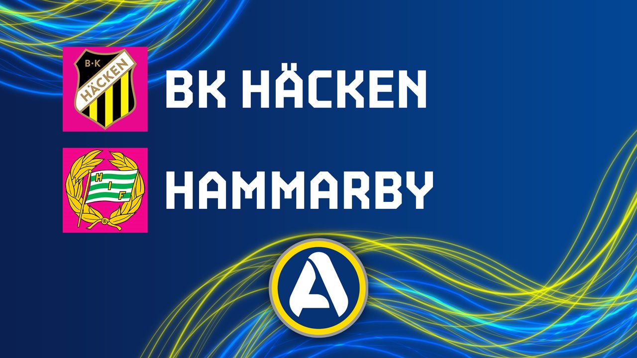 Hacken vs Hammarby poster
