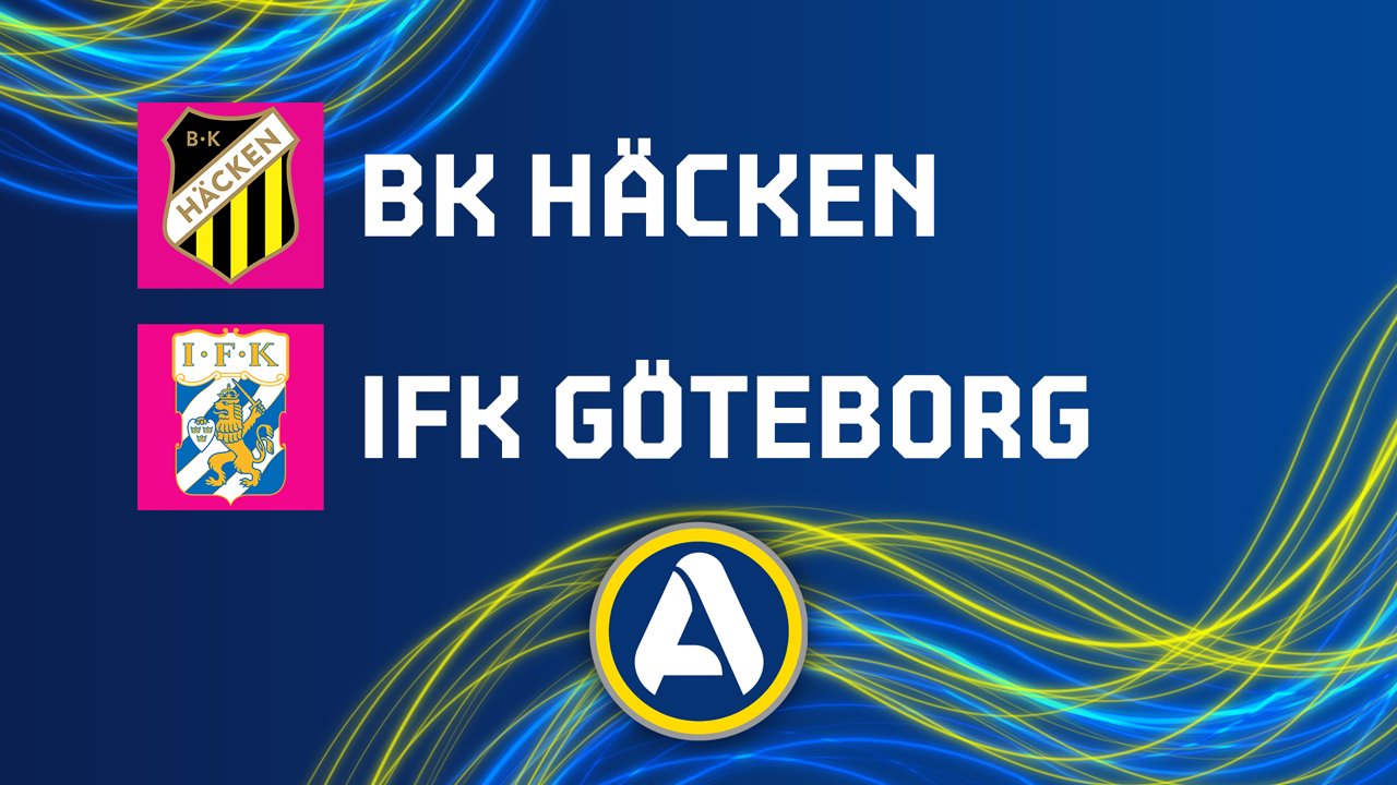 Häcken vs IFK Göteborg poster