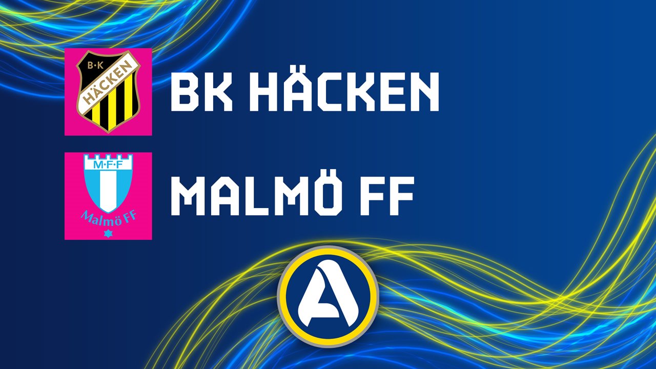 Hacken vs Malmo FF poster