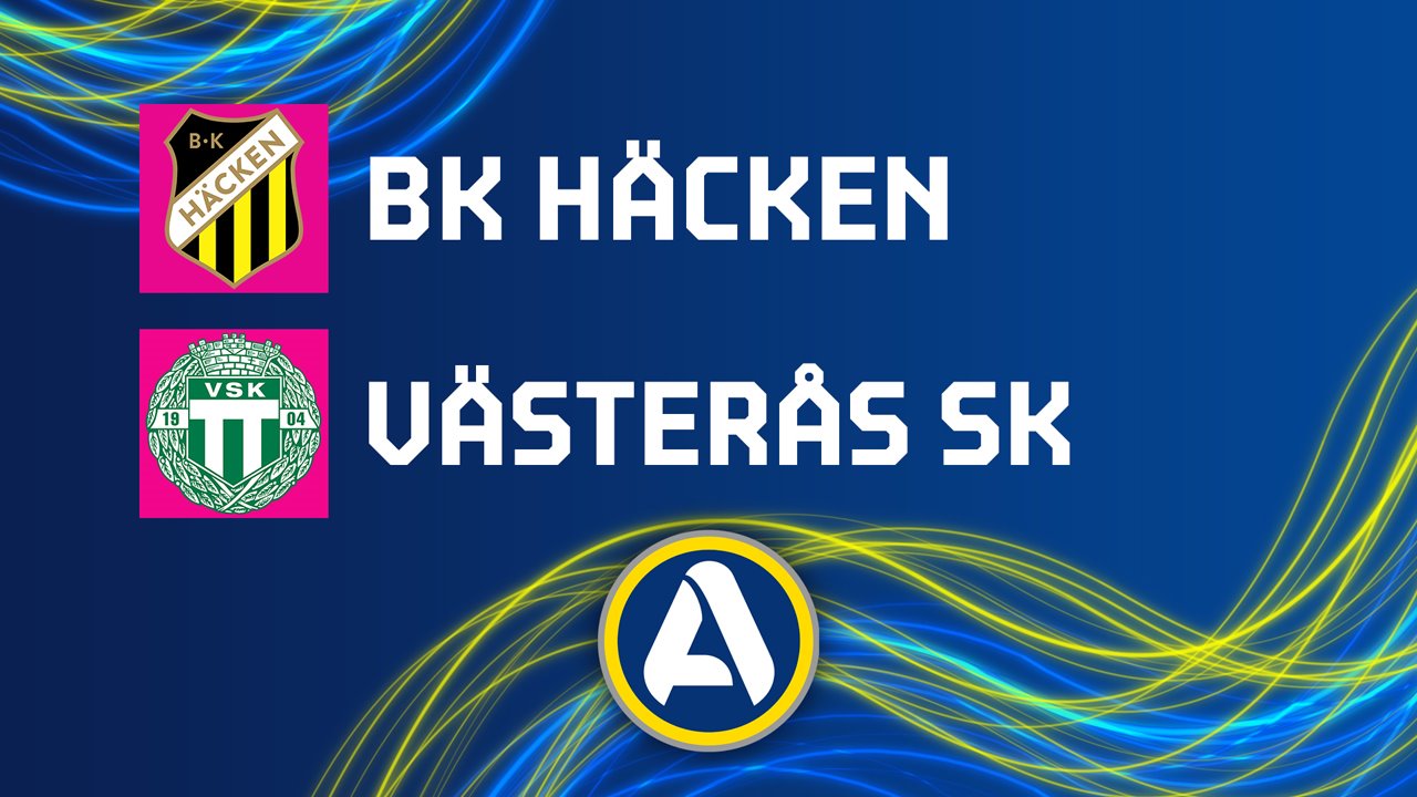 Häcken vs Västerås poster