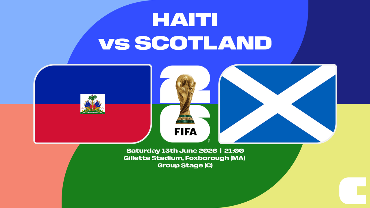 Haiti vs Scotland poster