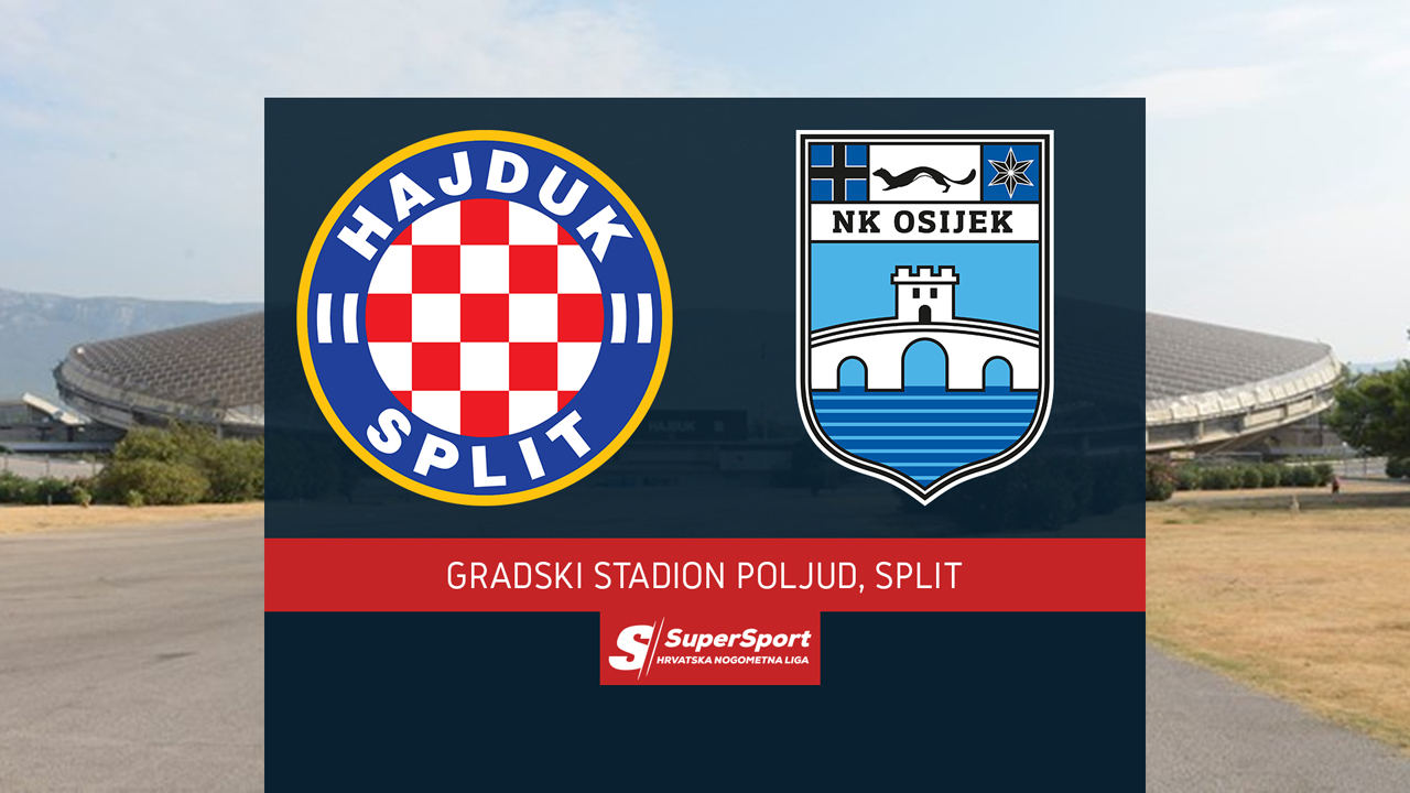 Hajduk Split vs Osijek poster