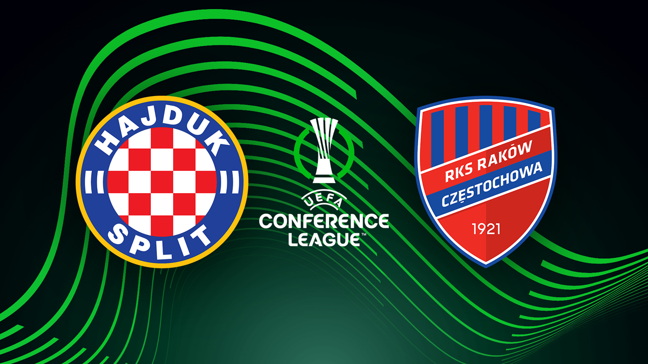 Hajduk Split vs Raków Częstochowa poster