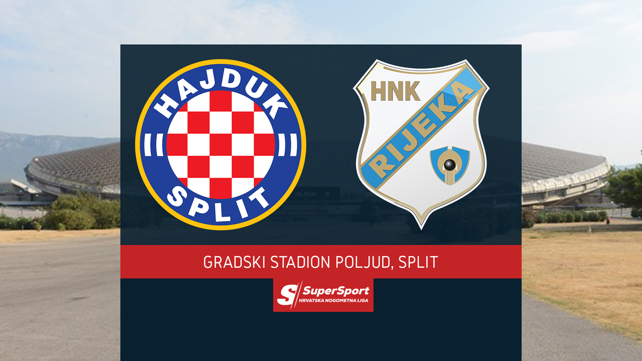 Hajduk Split vs Rijeka poster