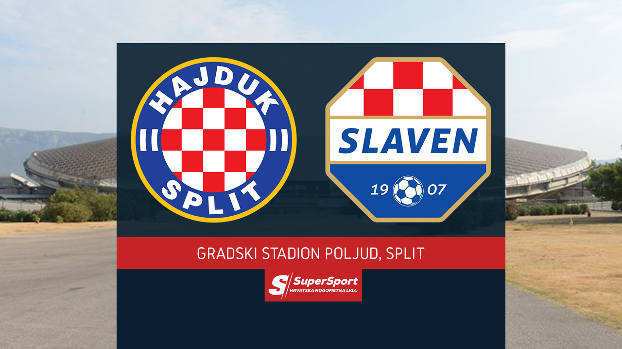 Hajduk Split vs Slaven Belupo Koprivnica poster