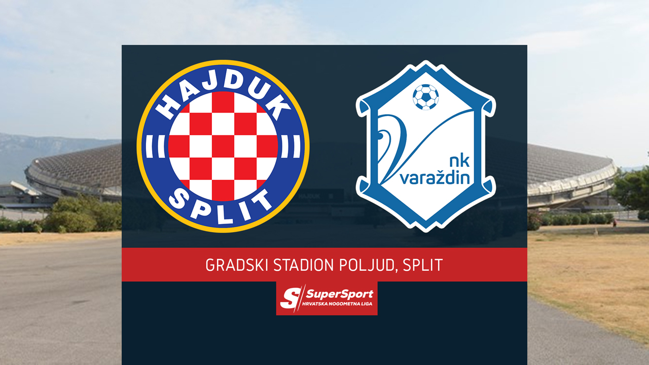 Hajduk Split vs Varaždin poster