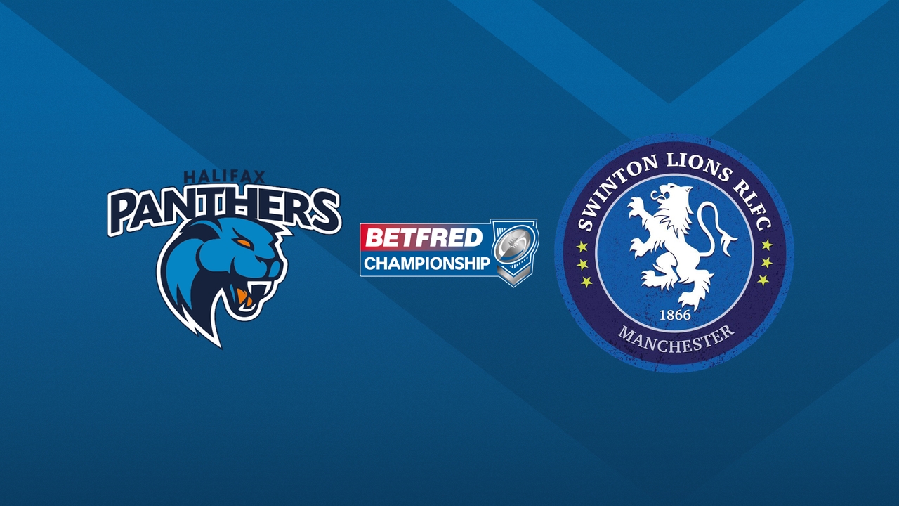 Halifax Panthers vs Swinton Lions poster