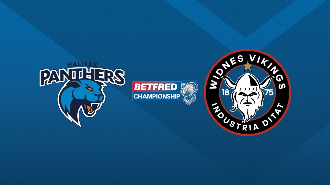 Halifax Panthers vs Widnes Vikings poster