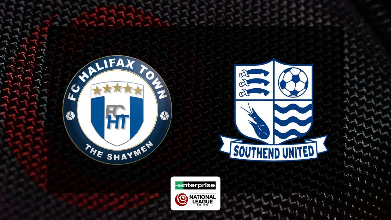 Halifax Town vs Southend United poster