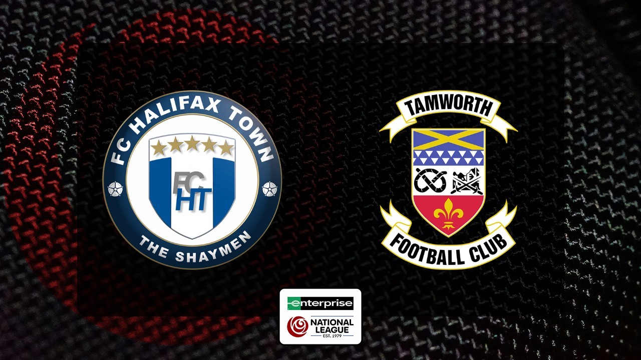 Halifax Town vs Tamworth poster